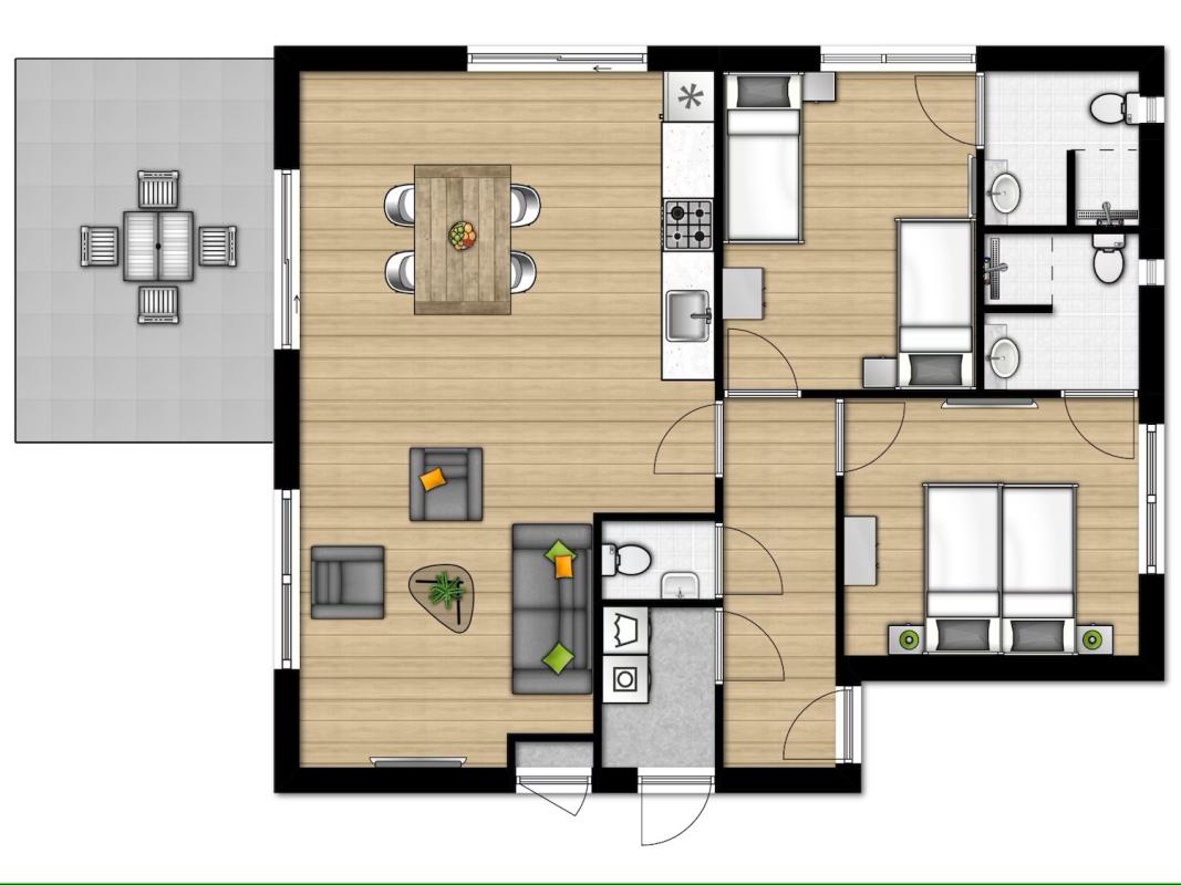 plattegrond BG